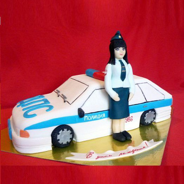 Торт красивый полицейский купить - пермь.сладкоежкин.рф